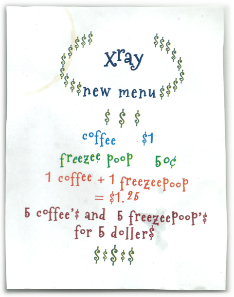 x-ray new menu