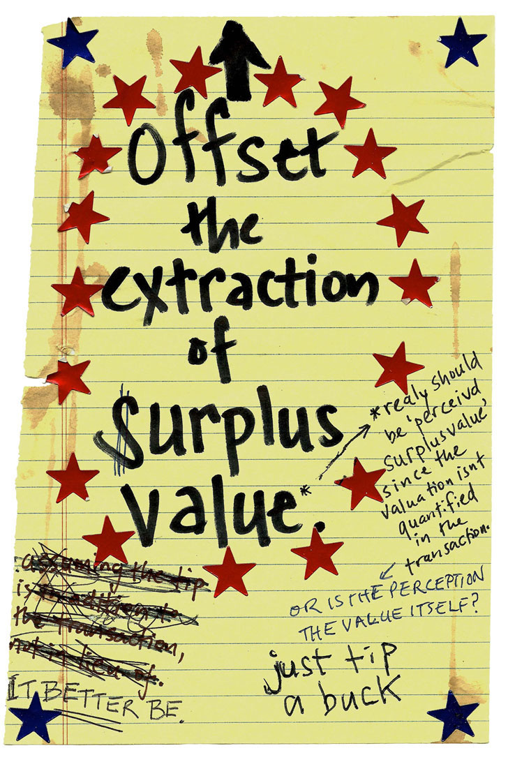 offset the extraction of surplus value